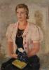Самохвалов А.Н. Портрет дочери Марии. 1940